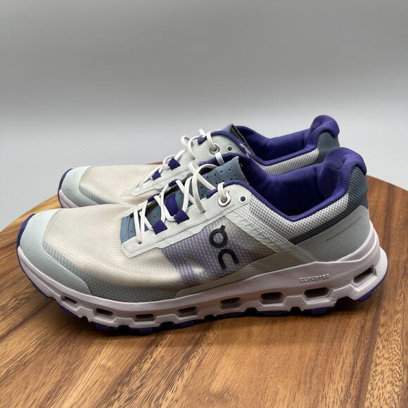 On Cloud Cloudvista Shoes Womens Size 9 White Running Comfort Walking Sneakers - Picture 4 of 9